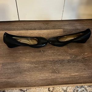 Cute black black shoes